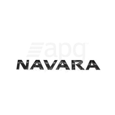 Genuine Nissan Navara NP300/Series 2/Series 3 Tail Gate Emblem (04/15-07/19)