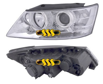 Hyundai Sonata Head Lamp Left Hand (01/08-02/10)