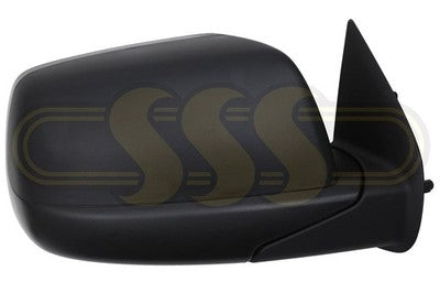 Mazda BT50 Door Mirror Right Hand Black Manual Convex Glass (12/06-01/09)