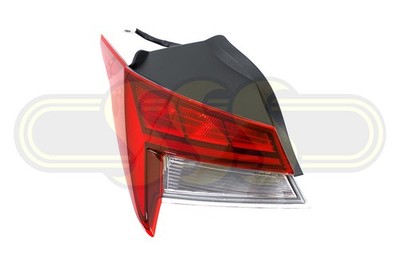 Genuine Hyundai I30 Tail Lamp Left Hand HALOGEN With LED (07/23-On)