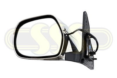Toyota Landcruiser Prado Door Mirror Left Hand Chrome Electric (10/02-08/09)