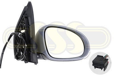 Volkswagen Golf Door Mirror Right Hand Prime Assembly Electric (05/05-12/09)