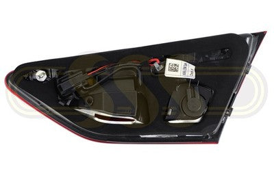 Holden Commodore Rear Garnish Lamp Left Hand Clear Red Liftback Clear (2018-On)