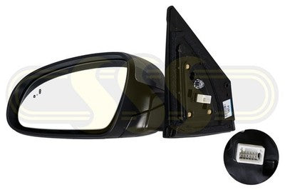 Genuine Hyundai Kona Door Mirror Left Hand For Elite Only (03/18-11/20)