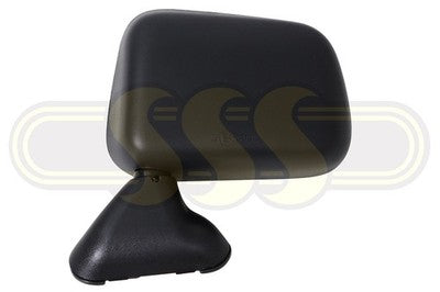 Toyota Hilux 1988-On Door Mirror Left Hand Black Manual Black Bolt (09/01-02/05)