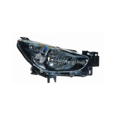 Genuine Mazda 2 2C/DJ/DL Head Lamp RH Halogen Manual Adjust (10/14-10/19)