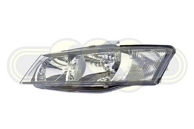 Holden Commodore Head Lamp Left Hand Black Black No Projector SV6 (08/04-2007)