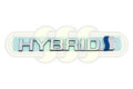 Genuine Toyota Corolla 94-On Badge/Logo Rear ON TAILGATE (HYBRID) (11/22-On)