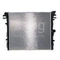 Jeep Wrangler JK Radiator Plastic Aluminium 558 x 518 x 26 mm 38 / 38 mm