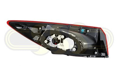 Mazda Mazda3 Tail Lamp Right Hand DEPO Sedan With LED (09/13-07/16)