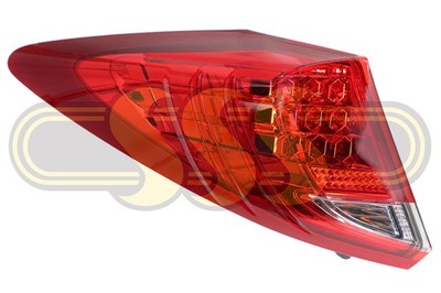 Genuine Honda Civic Tail Lamp Left Hand Clear Red Clear Red Last 8 (2012-2015)