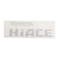 Genuine Toyota Hiace Tail Gate Emblem -"TOYOTA HIACE" (01/05-02/19)