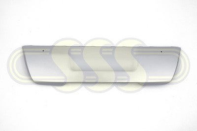 Genuine Toyota Hilux 1988-On Bar Cover Insert Front Silver Color (12/17-08/20)