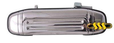 Mitsubishi Pajero Door Handle Outer Left Hand Rear Chrome GLX (06/97-01/00)