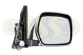 Genuine Toyota Landcruiser Door Mirror Right Hand Chrome Electric (05/05-08/07)