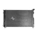 Holden Commodore Radiator Plastic Aluminium 675 x 428 x 34 mm 35 / 35 mm