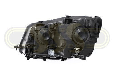 Volkswagen Caddy Van Head Lamp Right Hand DEPO Amber Globe On (08/10-05/15)