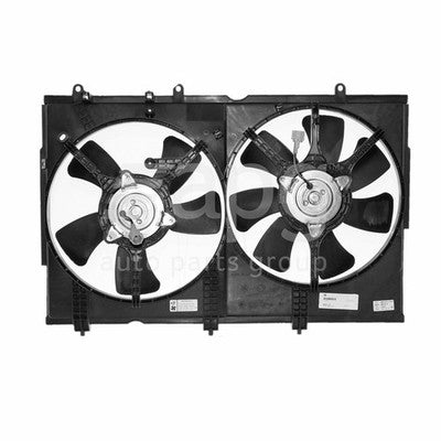 Mitsubishi Outlander Radiator Fan Assembly 12/02-10/06 2.4L 4G64 & 4G69 4CYL PET