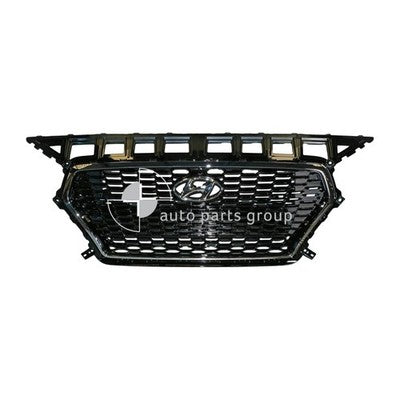 Genuine Hyundai i30 PD Grille Black (03/17-08/24)
