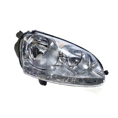 Volkswagen Golf A5/1KM Head Lamp RH Halogen Manual Adjust (08/04-08/11)
