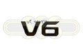 Genuine Ford Ranger Ute Badge/Logo Rear V6 (04/22-On)