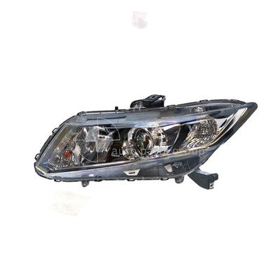 Genuine Honda Civic 9th Gen Head Lamp LH Halogen Manual Adjust (02/12-09/13)