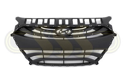 Genuine Hyundai I30 Grille Base Type 2 With 2 Thin Chrome Type (03/12-12/14)