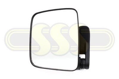 Nissan / Datsun Navara Ute Door Mirror Right Hand Black Black (03/99-10/01)