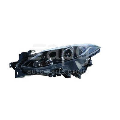 Mazda 3 BM Head Lamp LH Halogen Manual Adjust (11/13-05/16)