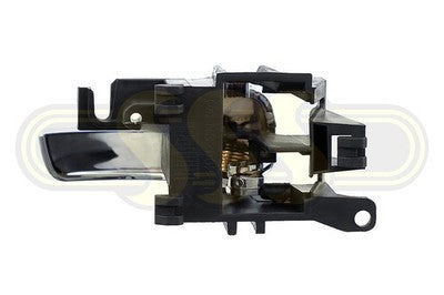 Nissan / Datsun Navara Ute Door Handle Inner Black/Chrome = Left (01/10-07/15)