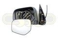 Mitsubishi Triton Door Mirror Left Hand Black Black Electric No (01/15-10/18)