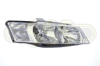Holden Commodore Head Lamp Right Hand Chrome Chrome No Projector (08/04-2007)