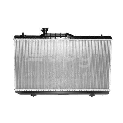 Hyundai Accent LC Radiator Plastic Aluminium 335 x 640 x 16 mm 34 / 34 mm