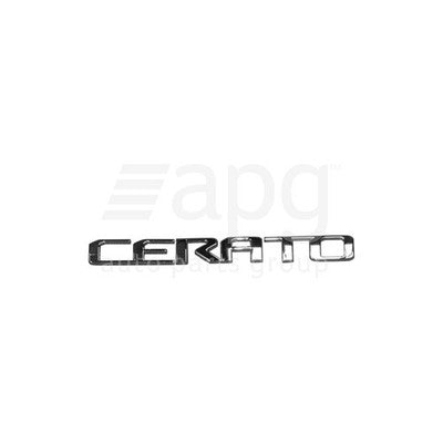 Genuine Kia Cerato BD Boot lid Emblem (04/18-04/21)