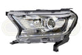 Ford Ranger Ute Head Lamp Left Hand Electric Adjust With Projector (01/15-07/18)