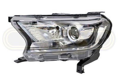 Ford Ranger Ute Head Lamp Left Hand Electric Adjust With Projector (01/15-07/18)