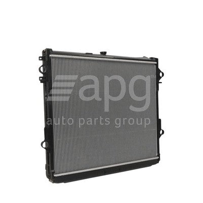 Toyota Landcruiser UZJ200 Radiator Plastic Aluminium 590 x 718 x 48 mm : Man/Aut