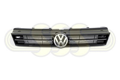 Genuine Volkswagen Polo Grille Black/Chrome Black/Chrome 5/11- (03/10-05/14)