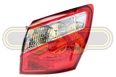 Nissan / Datsun Dualis Tail Lamp Right Hand E-Mark (01/10-2014)