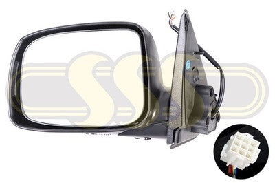 Isuzu Irc Door Mirror Left Hand Chrome Chrome 10/07- Electric With (10/06-06/08)