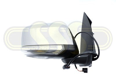 Nissan / Datsun Navara Ute Door Mirror Right Hand Chrome Chrome (01/10-07/15)