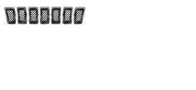Genuine Jeep Cherokee Grille Black/Chrome (2018-On)