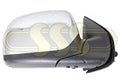 Holden Rodeo Door Mirror Right Hand Chrome Chrome -8/05 Electric (01/03-03/07)