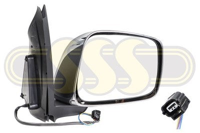 Nissan / Datsun Navara Ute Door Mirror Right Hand Chrome Chrome No (05/05-01/10)