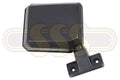 Toyota Landcruiser Door Mirror Right Hand Black Manual Black (08/16-10/23)