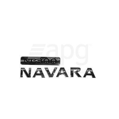 Genuine Nissan Navara NP300/Series 2/Series 3 Tail Gate Emblem (04/15-07/19)