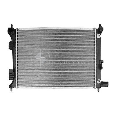 Hyundai Accent RB/PB/UB Radiator Plastic Aluminium 500 x 378 x 16 mm 35 / 33 mm