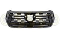 Genuine Toyota Hilux 1988-On Grille With Pre-Crash Rogue, Black (12/17-08/20)