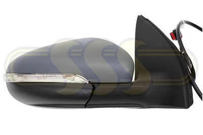 Volkswagen Golf Door Mirror Right Hand With Heater Prime Cover (12/09-10/13)