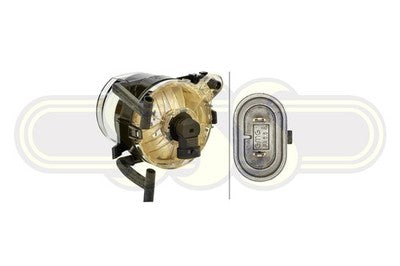 BMW 3Series Sedan HELLA Fog Lamp Left Hand (09/08-06/12)